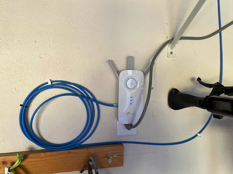 Installing Cat-6 cable through a wall