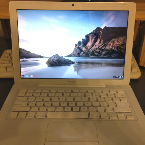 Image for Chromium OS on a 2007 MacBook