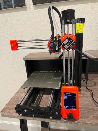 My completed Prusa MINI+ printer