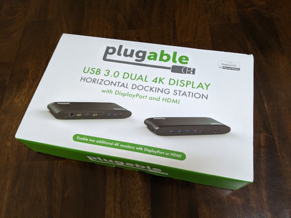 Plugable UD-6950H box