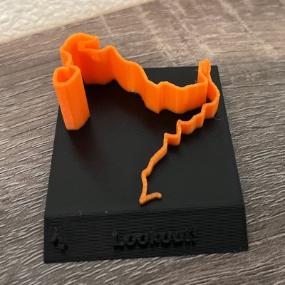 3D Printing Map Figurines with GPS