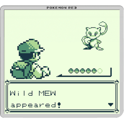 Catching Mew: A Playable Game Boy Quote