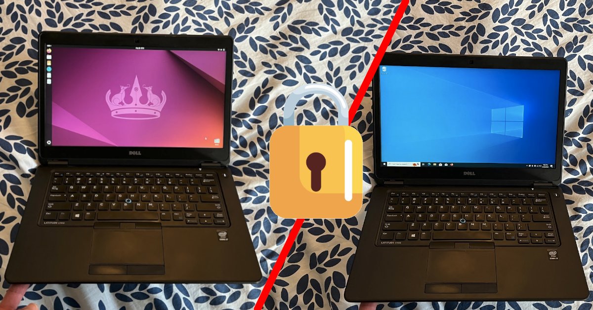 Image for How to Dual-Boot Ubuntu 24.04+ and Windows (10 or 11) with Encryption