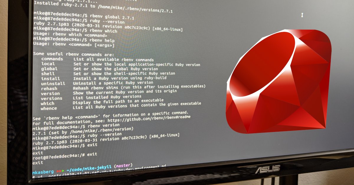 Image for How To Set Up a Ruby Dev Environment on Ubuntu Linux