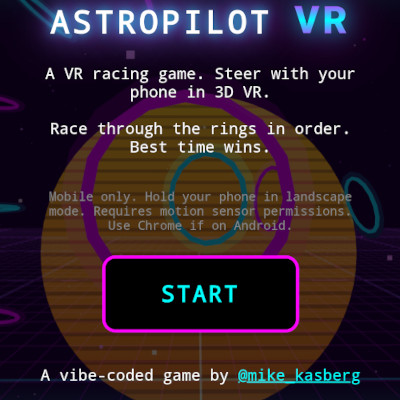 Vibe Jam 2026: Astropilot VR